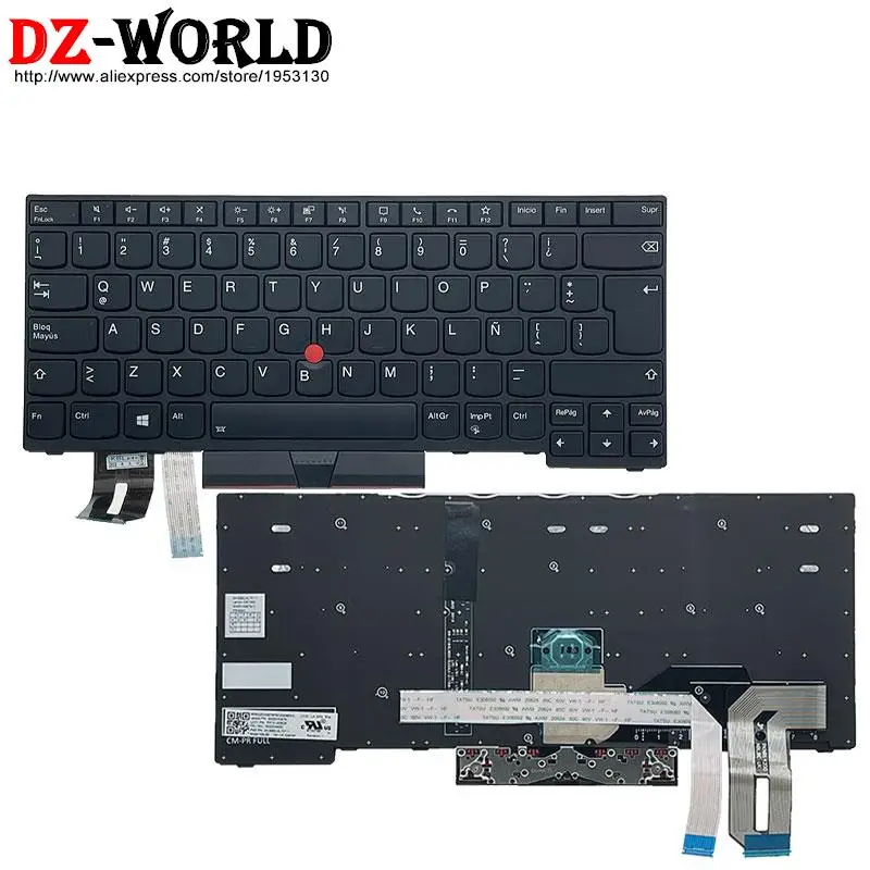 Backlit Keyboard for Lenovo Thinkpad T14 P14s Gen1 Gen2 Laptop US UK DE GR LAS BR 5N20V43904 5N20X68869 5N20V43915 5N20V43764