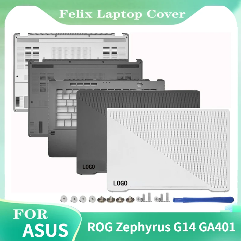 Per Asus Rog Zephyrus G14 Ga401 Cover Posteriore Lcd Per Laptop/Poggiapolsi/Copertura Inferiore