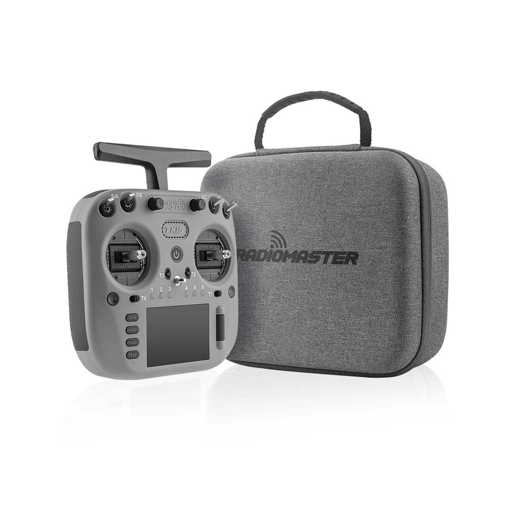 Radiomaster TX15 16ch 3.5inch IPS Touchscreen V5.0 Hall Gimbals Radio Controller ELRS FCC/LBT Built-in Gyro Microphone thumbnail 6