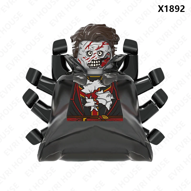 Superhero Strange Multiverse Action Figures Scarlet Witch Mordo Wong Mini Bricks Disney Building Blocks Toys for Children