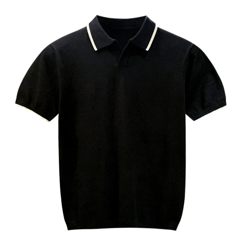 New summer golf leisure men's short sleeve lapel quick-drying breathable moisture absorption perspiration Polo shirt