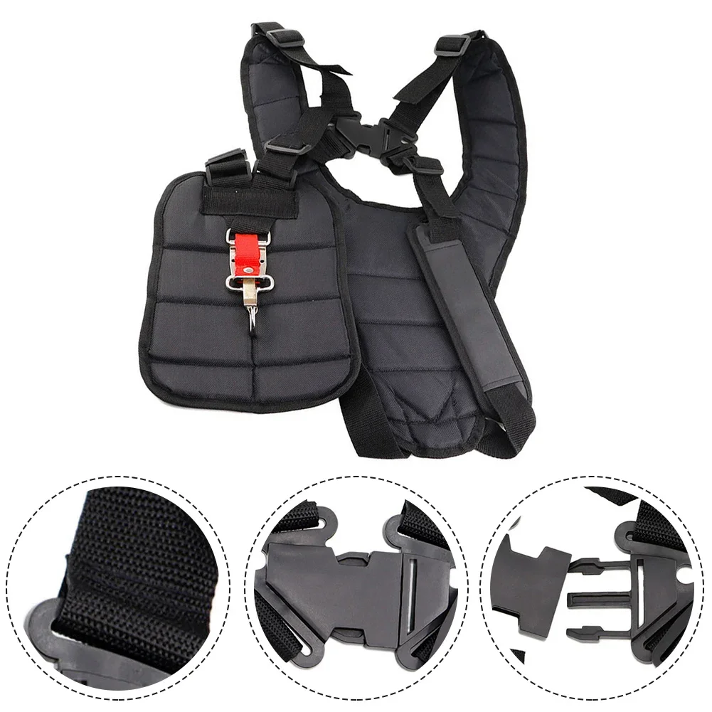 Double Shoulder Harness Strap For Brushcutter Whipper Snipper Trimmers Garden Trimmer Tools Replacement Accessories