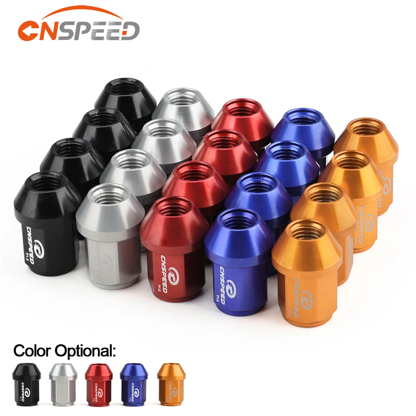 

Car Modification 20pcs 7075-t6 Aluminum HEX 19mm Wheel Lug Nuts 35mm Racing Lug Nut m12x1.5 Racing Forged Jdm Style Yc101089