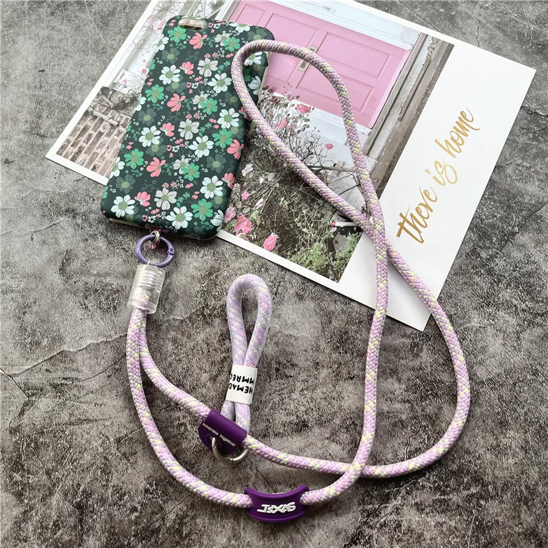 Premium Phone Charm with Detachable Lanyard and Crossbody Strap
