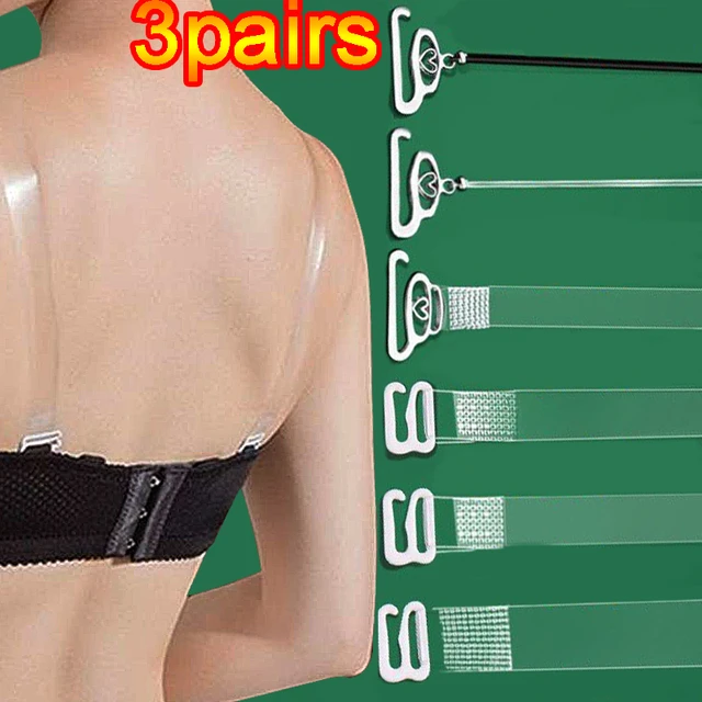 Superfine Clear Invisible Bra Straps Lady Sling Detachable Adjustable Shoulder  Strap Seamless Elastic Belt Underwear Accessories - AliExpress