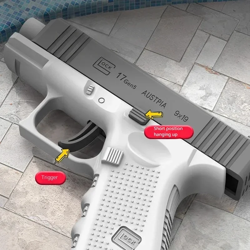 New Mini Water Gun Children Repeate Water Gun Summer Beach Water Battle Bathroom Swimm Pool Play Toy Gift Parentchild Game 4