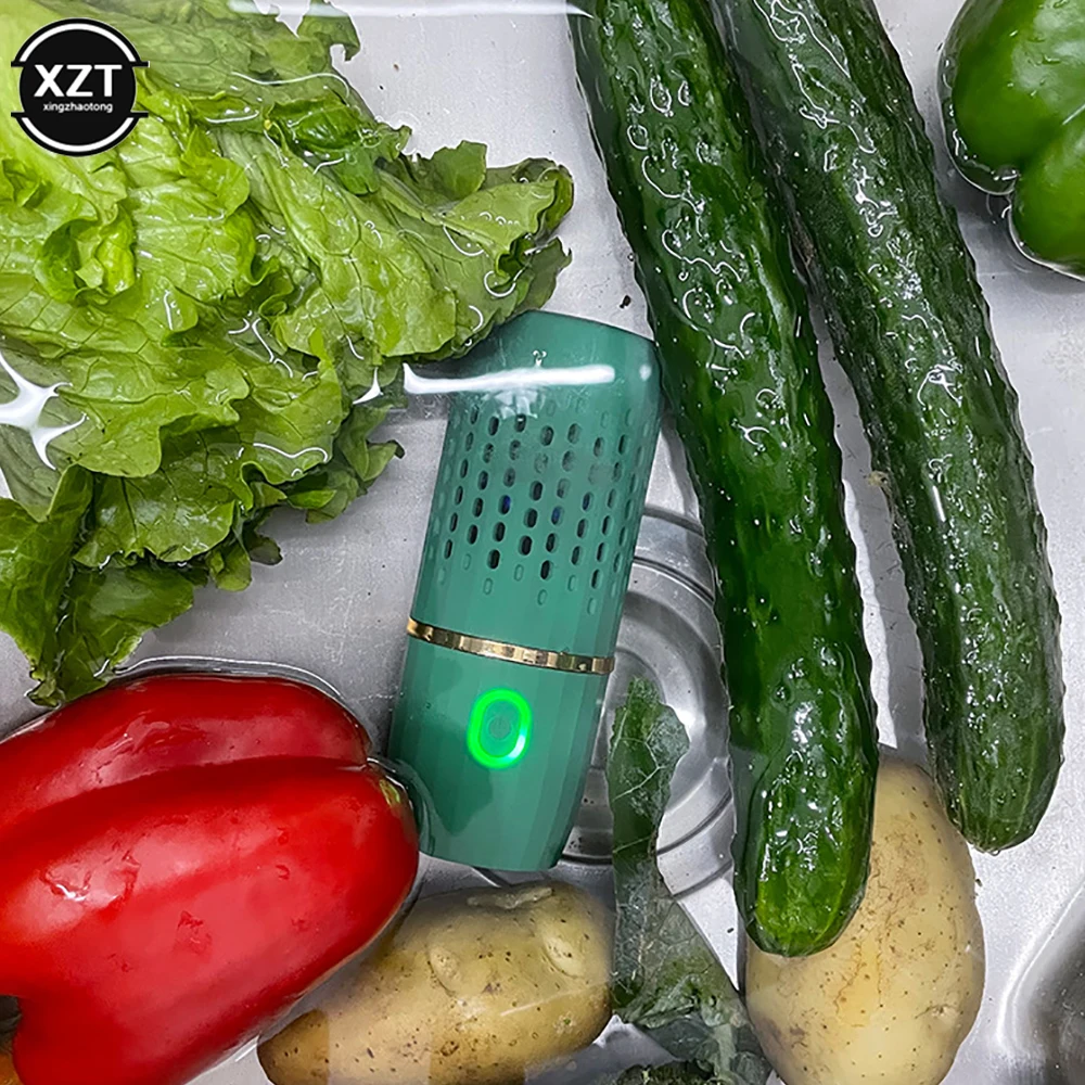 Purificateur d'aliments sans fil Portable USB, Machine à laver les