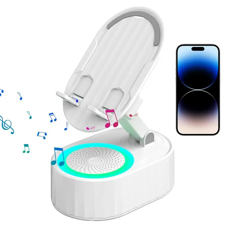 

Зарядное устройство для телефона с динамиком, зарядным банком и динамиком, многофункциональные звуковые принадлежности, чувствительная портативная настольная ночная версия