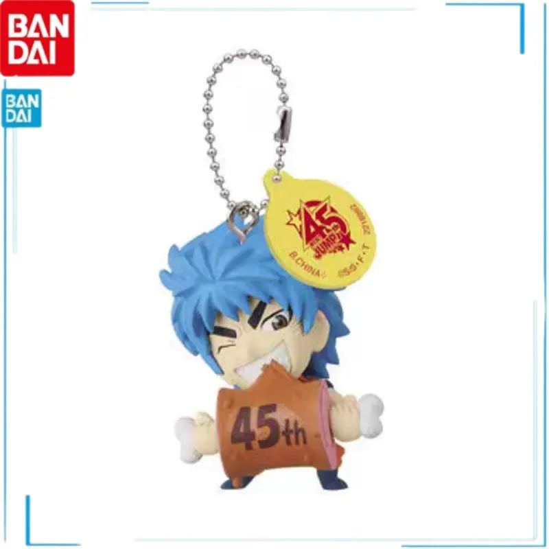 

Bandai Genuine Anime Area Japan [jump 45th Anniversary] Toriko: Gourmet Survival Toriko Q-version Anime Gashapon Pendant Kids