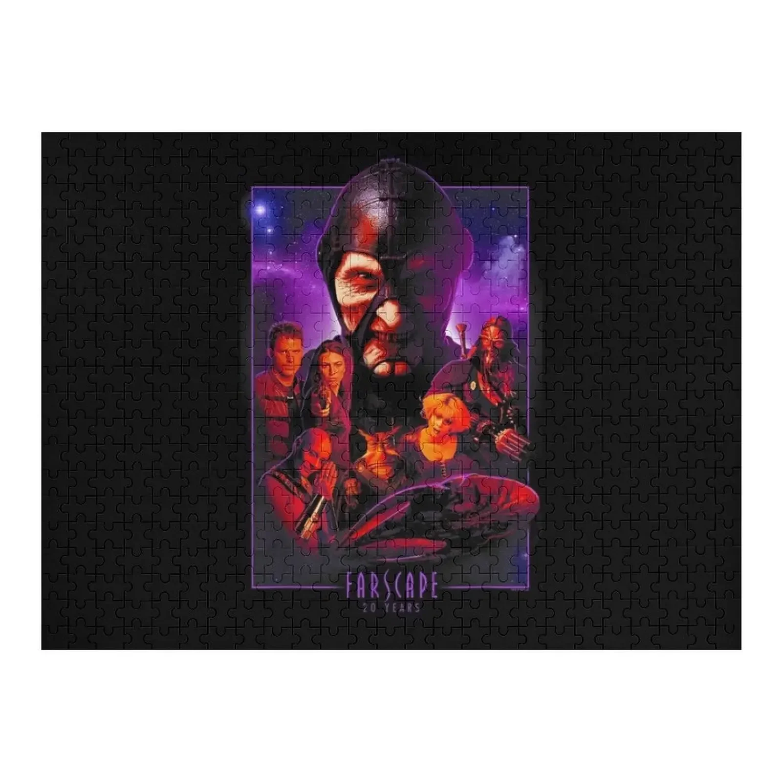 Farscape 20 Years Collage Jigsaw Puzzle Customized Gifts For Kids Wooden Boxes Puzzle