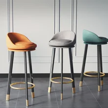 

Modern Gold Luxury Dining Chairs Nordic Round Design Soft Hotel Kitchen Dining Chair Vanity Restaurant Fauteuil Furniture OA50DC