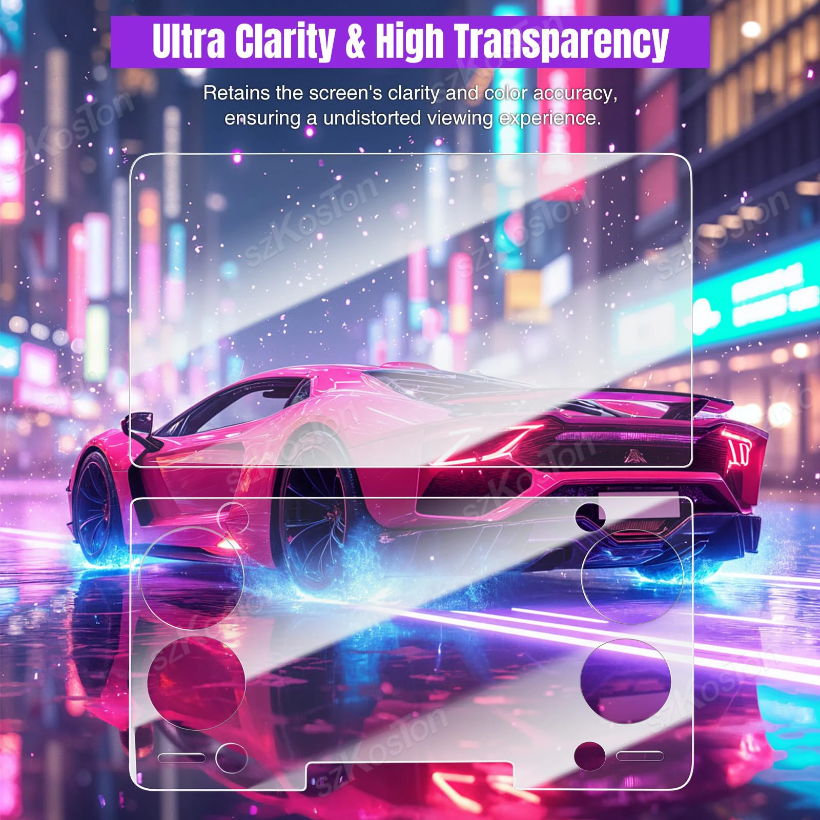 Premium Ultra-Clear 9H Tempered Glass Screen Protector