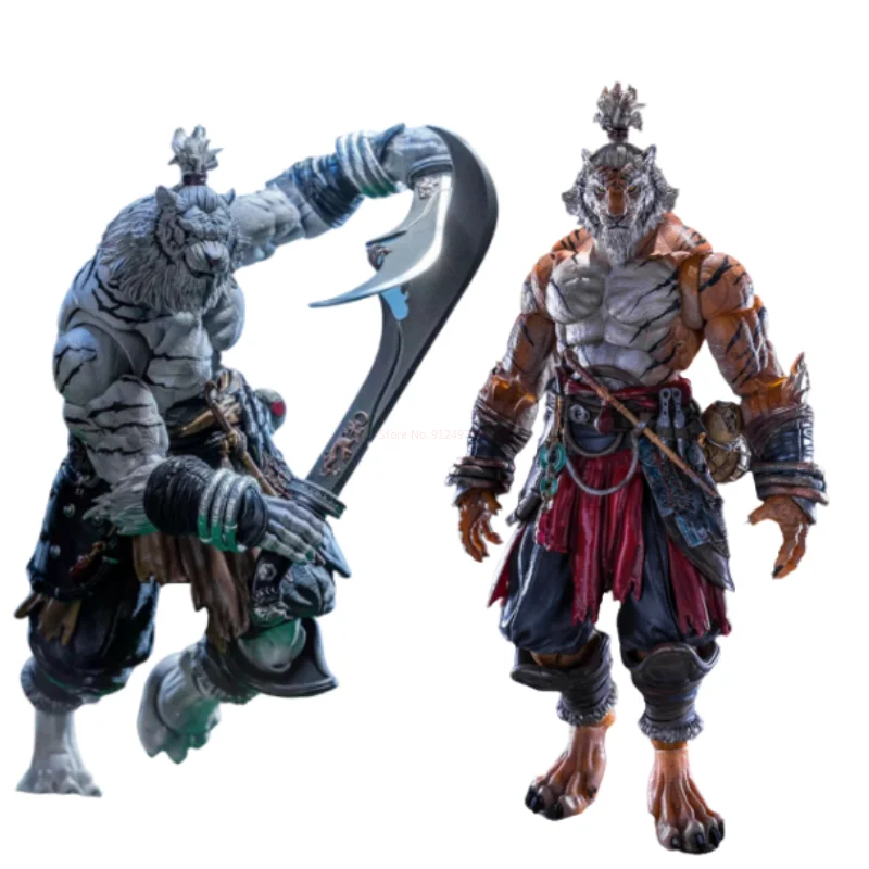 

Anime Furay Planet Hermit Tiger Werewolf Vereran William Wilderness Hunter Crocker Rabbit Figure Collectible Model Doll Toy Gift