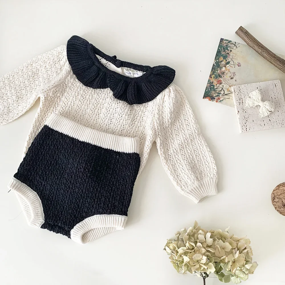 Baby Girls Sweater and Bloomers Clothing Set