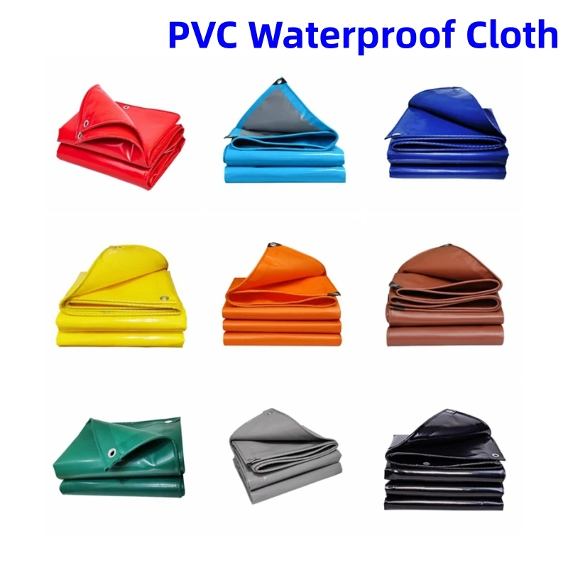 420Gsm Heavy-Duty Pvc Canvas Garden Panno Antipioggia Protezione Esterna Copertura Antipioggia Resistente Ai Raggi Uv Sun Shelter Copertura Del Baldac