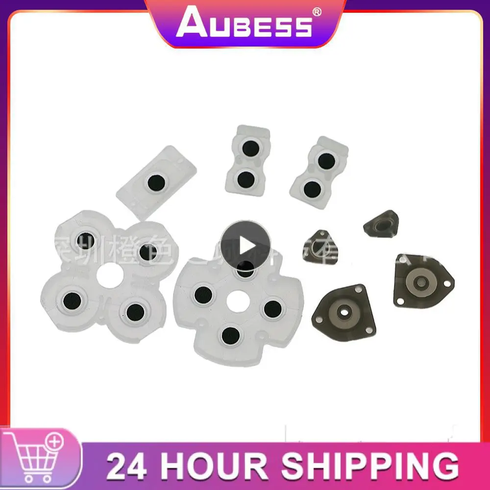 Ivyueenfor 4 Controller Sottile Tastiera Con Pulsante Adesivo In Gomma Conduttiva Siliconica Per Dualshock 4