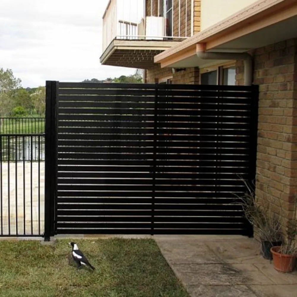 Privacy Fence Panels Modern Aluminum Security Fence Easily Assembled Classic Metal Garden Garden Fence Artificial Fence Panels