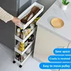 Must-Have 4-Layer Rolling Utility Cart – Waterproof, Space-Saving & Multipurpose For Bathroom, Kitchen & Living Room 3