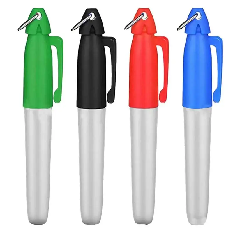 

Professional Golf Ball Liner Markers Pen With Hang Hook Drawing Alignment Marks Marking Stencils Golf Ball Line Marker Tool