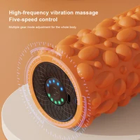 Electric Vibrating Foam Roller Yoga Column Rechargeable Muscle Roller 5 Modes Tissue Massager for Bodybuilding - Image 5