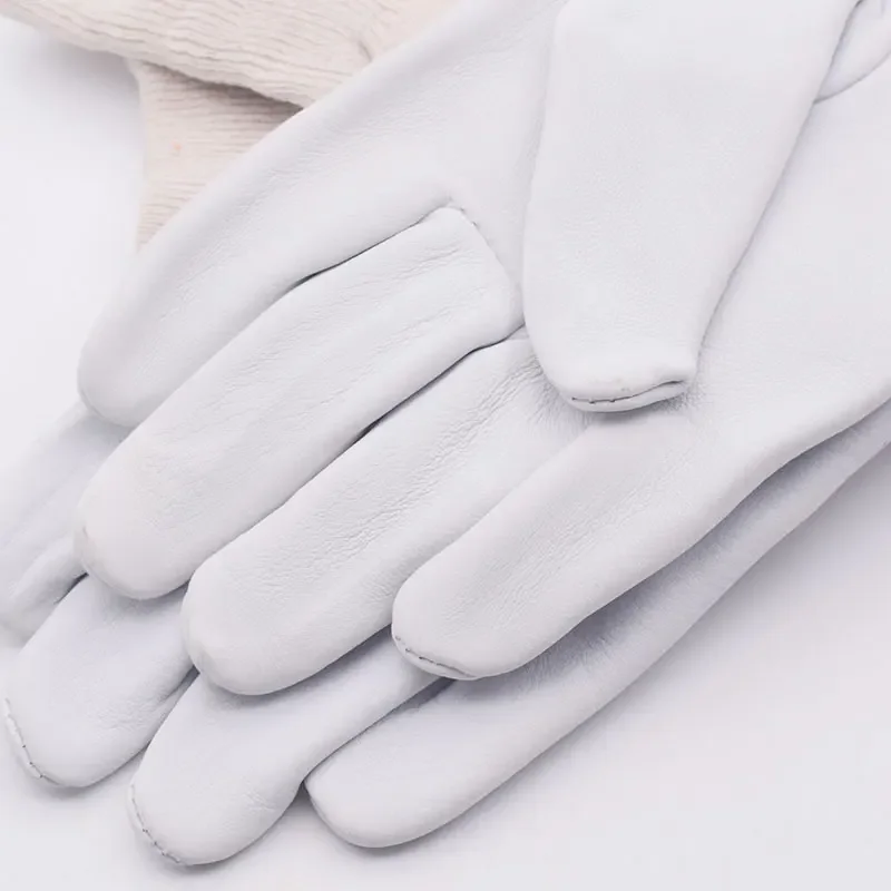 European Style Bee Gloves Canvas Sheepskin Beekeeping Equipment Beekeeping Tools Gloves with Long Sleeves