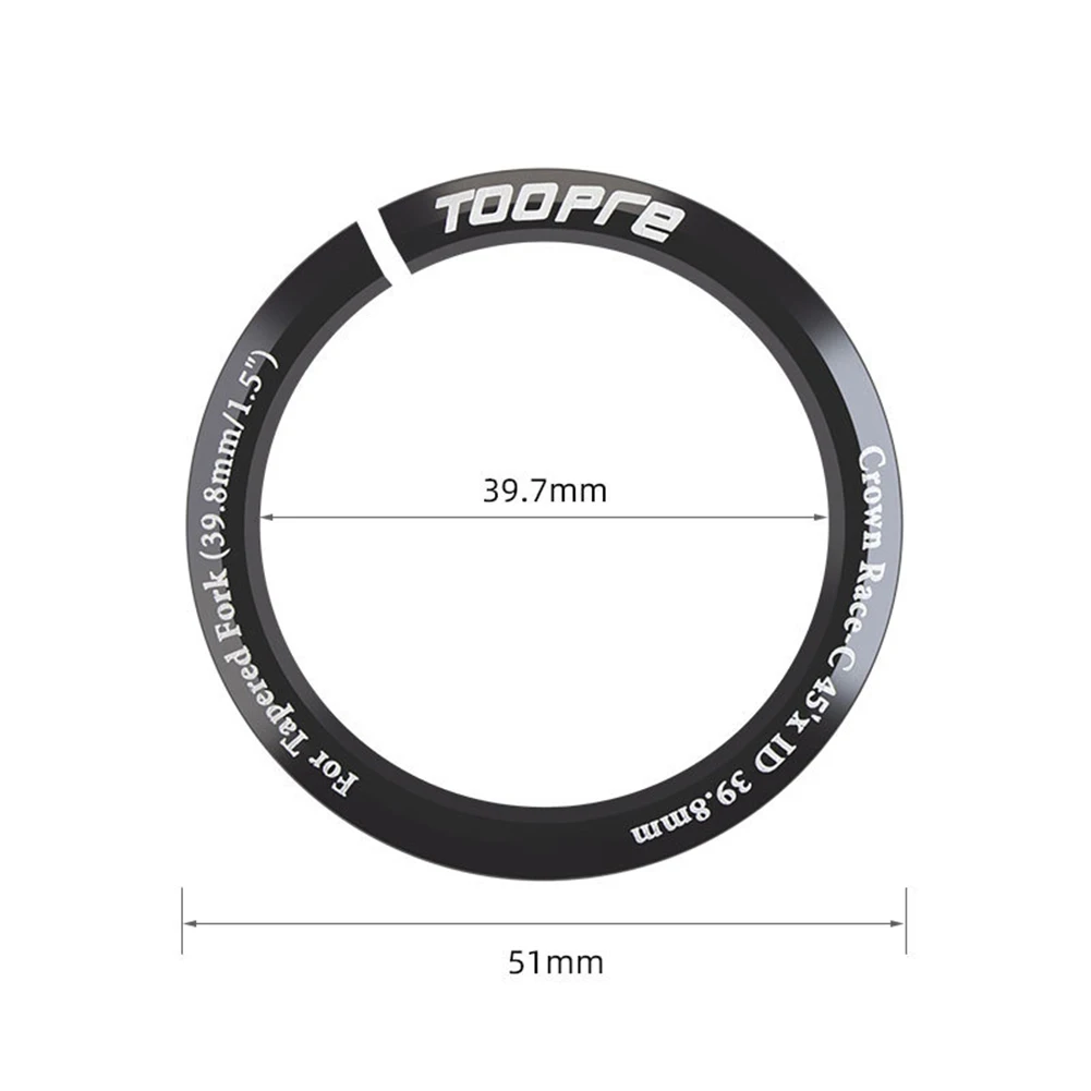 

Steerer Steerer Headtube Reducer Cycling Reducer Steerer Straight Tapered Tube Aluminium Alloy Bicycle Components