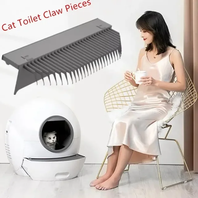 Elspet Automatic Cat Litter Box Self Cleaning Rake Garbage Bag Cat Toilet Accessories Cat Litter Shovel Arenero Gato Grande 2023 2
