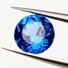 NEW Round Shape Blue Cobalt Spinel Loose Gemstone Diamond for Jewelry Making 5
