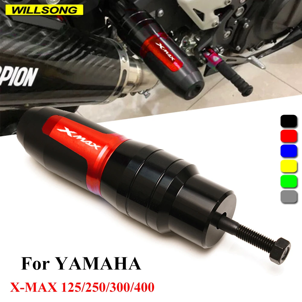 Per Yamaha Xmax 125/250/300/400 X-Max Tubo Di Scarico Protezione Antiurto Protezione Marmitta Protezione Anticaduta Accessori Moto