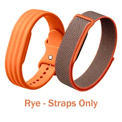 2 - Pack Adjustable Active & Performance Loop Straps in Dynamic Design - Fitbit Air (Rye)