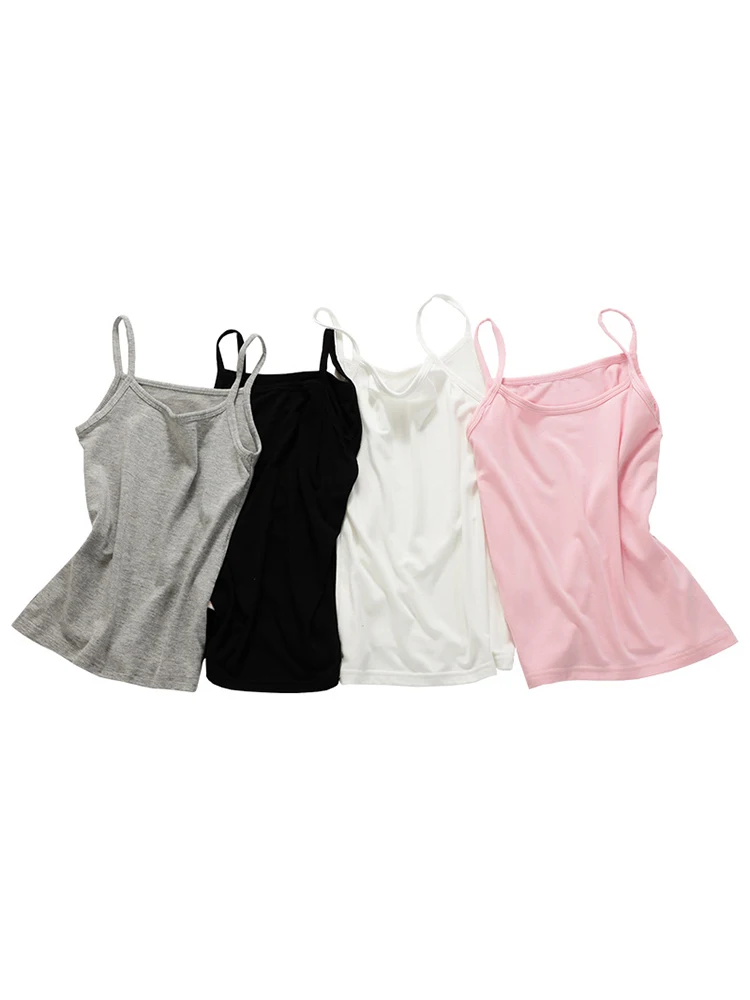 Cotton Girls Children's Vest Kids Camisole Children Tops Summer Baby Singlet Undershirts Teenager Tank kids tops,women camisole tops,sport tank tops