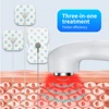 Suyzeko Handheld Ultra sound Therapy Ultrasonic Muscle Recovery Tens Fisioterapia Machine Red Light Therapy Device Body Massager 3