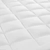 Serta Memory Flex Soft Queen Mattress Topper, 2" Pillow Top Mattress Pad, Cushioning Stain Resistant Mattress Protector with 15" 4