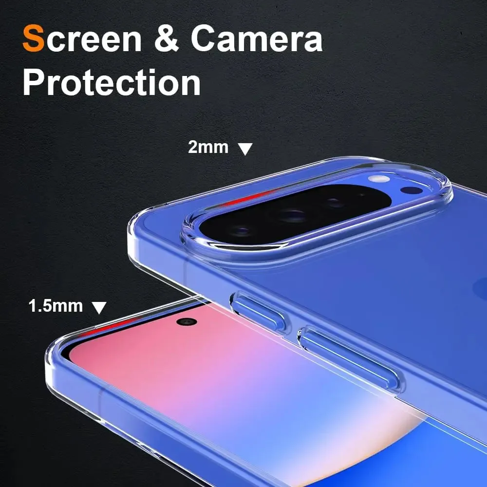 Premium Clear Soft TPU Shockproof Case - Ultra Thin Protective Shell Cover