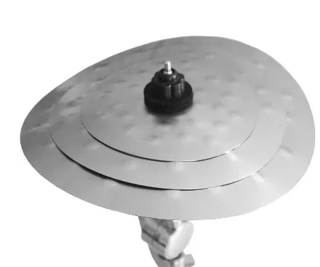 Silver alloy clap stack cymbal 11 13 15 tibetan cymbals drum cymbal kit