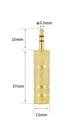 6.35mm to 3.5mm