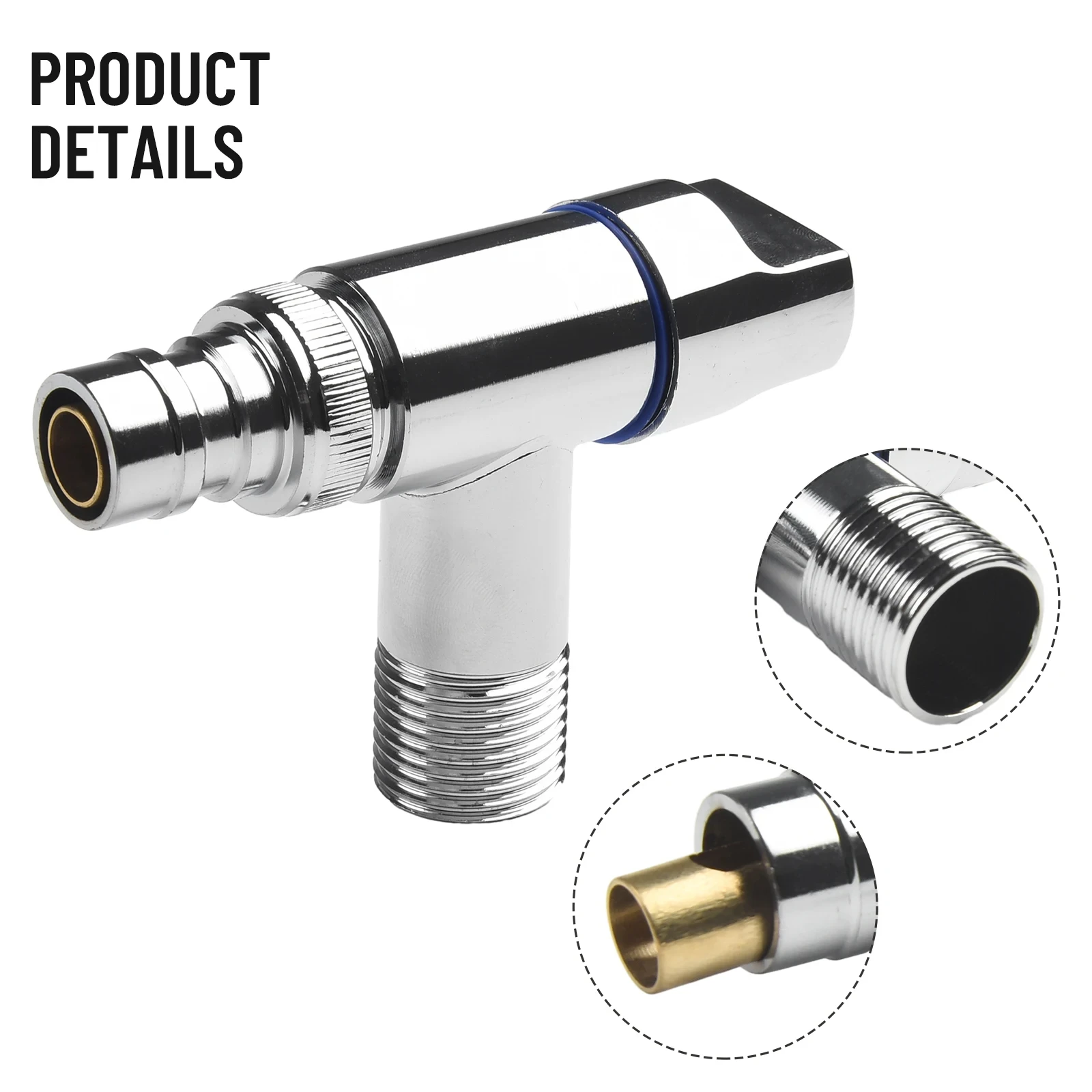 Washing Machine Faucet Brass Water Stop Quick Opening Angle Valve Wall Mounted G1/2 Water Stop Clip Bathroom Accessories