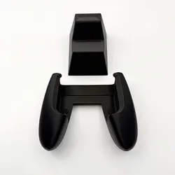 3D Printed Ergonomic Handheld Console Grip - Comfortable Gaming Accessory (Grip Base Black)