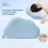 1 Pc The Cloud Orthopedic Memory Foam Pillow- Washable Cover 2