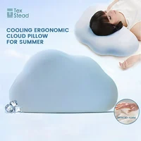 1 Pc The Cloud Orthopedic Memory Foam Pillow- Washable Cover 2