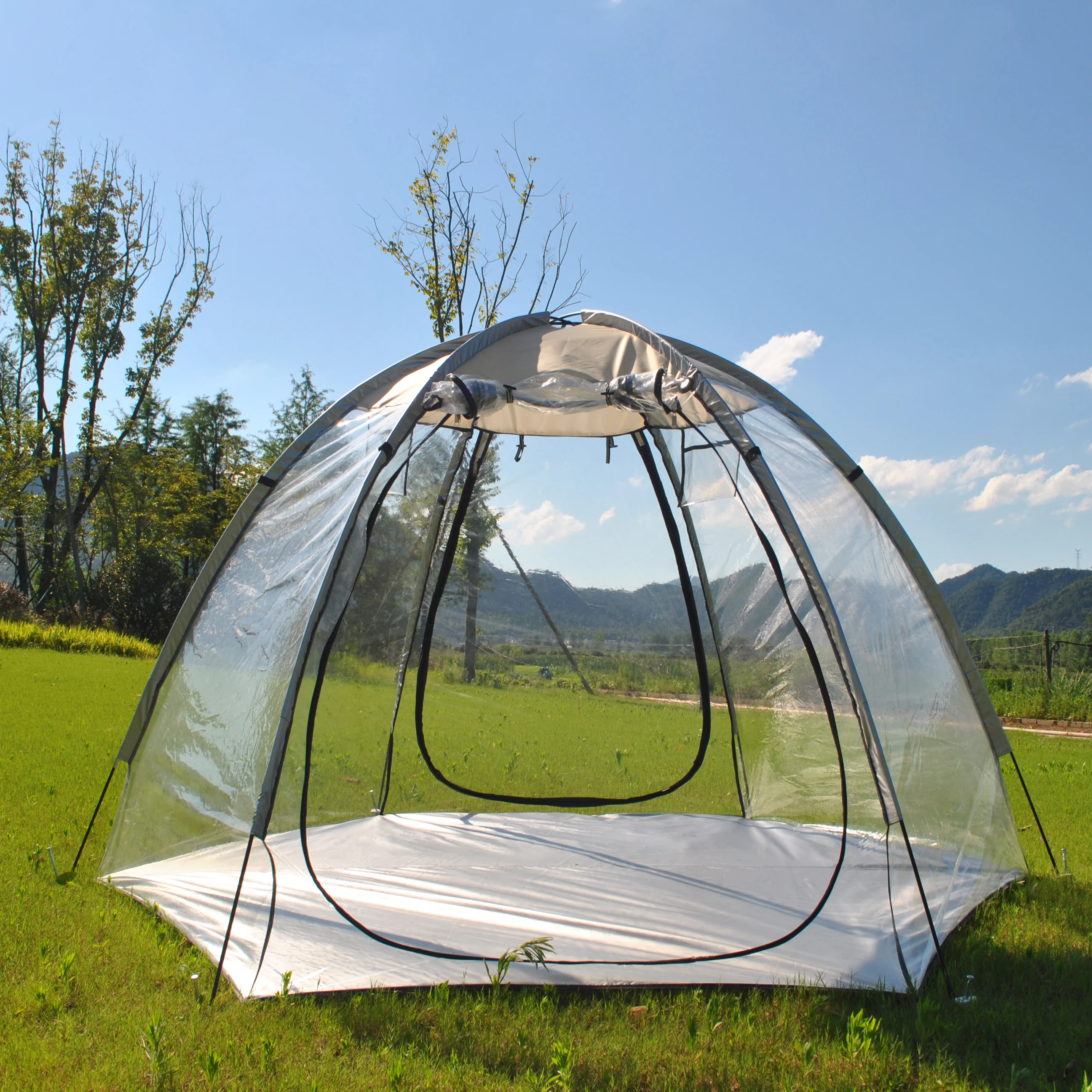 Cold Weather Large Winter Tent Large Inflatable Air Cube Tent