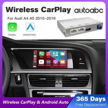 Wireless CarPlay Android Auto per Audi A4 B8 A5 Q5 2009-2015 con MMI 3G con AirPlay Mirror Link Navigazione Bluetooth