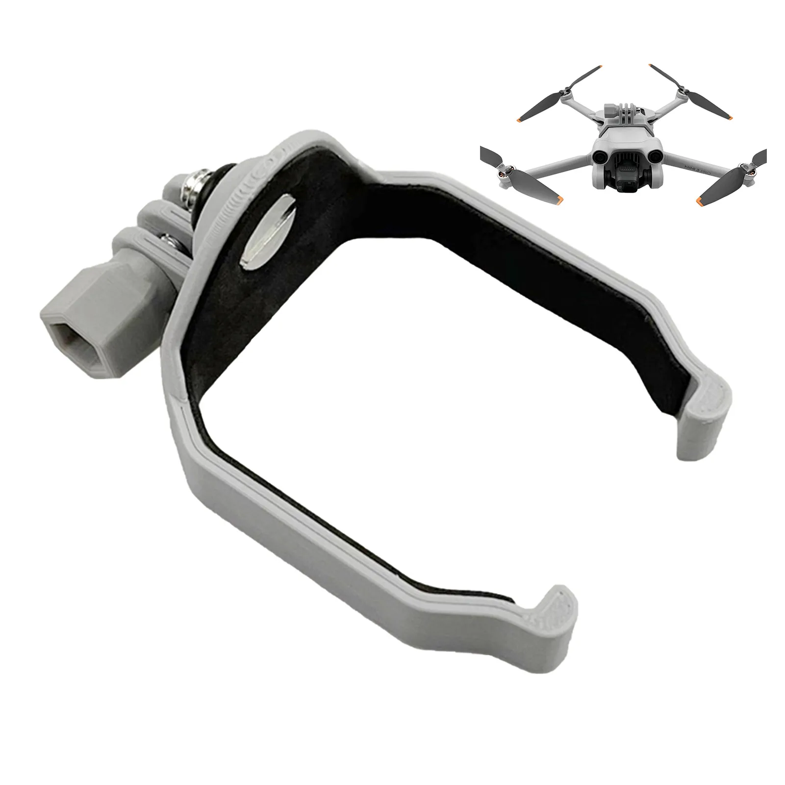 Suitable For Mini 3Pro Top Expansion Adapter Bracket 1/4 Screw Panoramic Motion Camera Mount Bracket Accessories Drone Accessory