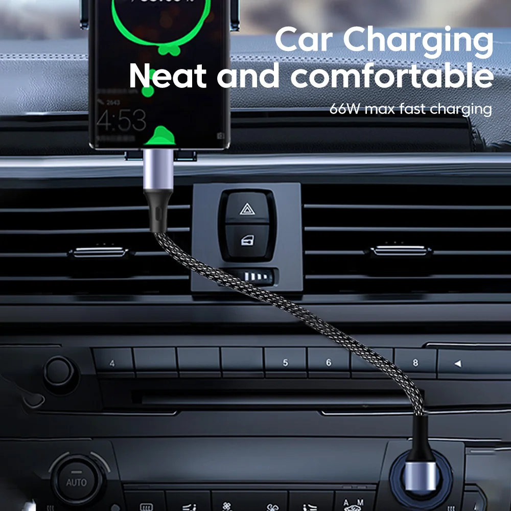 รูปสินค้า สายชาร์จ USB-C ความเร็วสูง สำหรับ iPhone Samsung Huawei