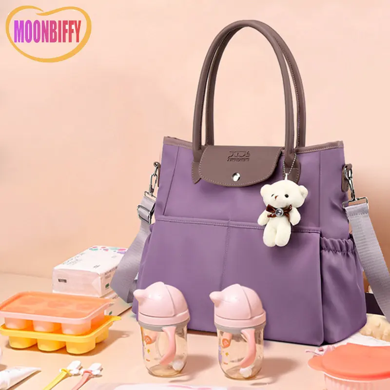 

Mommy Bag Going Out,portable Mother Baby Tote Bag,single Shoulder Diagonal Cross Dry and Wet Separation Milk Powder Bag Moisture