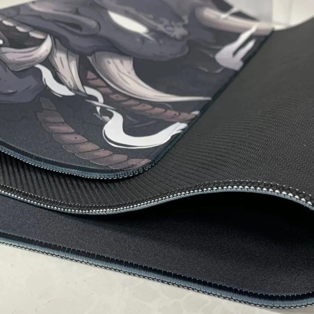 Japonês Anime Mouse Pad para Gamer Grandes Acessórios para Jogos Computador Gamer Rug Desk Mat Preto Apex Laptop xl - Imagem 4