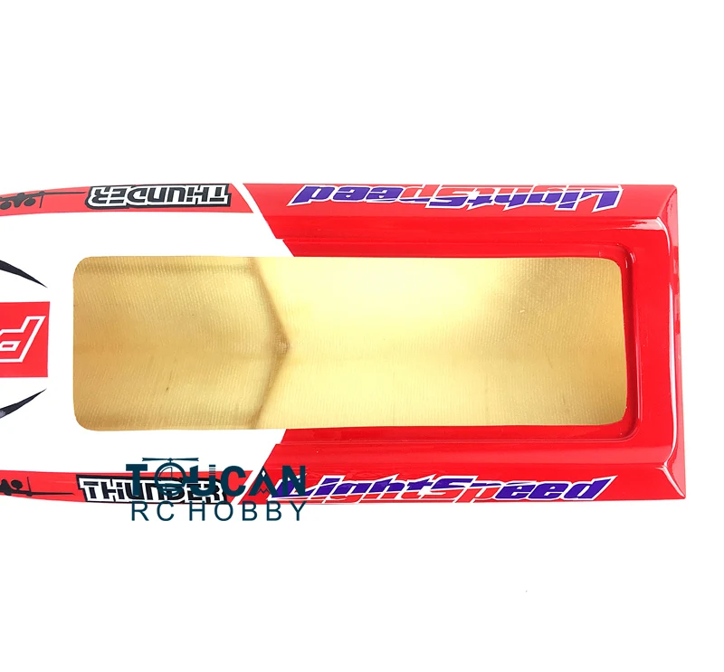 DT E26 Prepainted RC Racing Ship KIT Radio Control High-speed Boat Hull Only for Advanced Player TH02632-SMT7 3