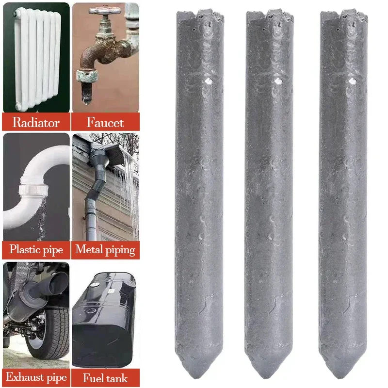 Welding Rods Low Temperature Melt Copper Iron Stainless Steel Solder Aluminum Repairing Holes 3/6/9pcs