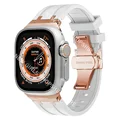 Rose gold white