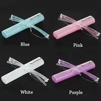 Lunettes de lecture ultra-légères avec étui pour hommes et femmes, lunettes tendance pour documents en MSI, presbytie, dioptrie + 1.0, 1.5, 2.0 à 4.0 5